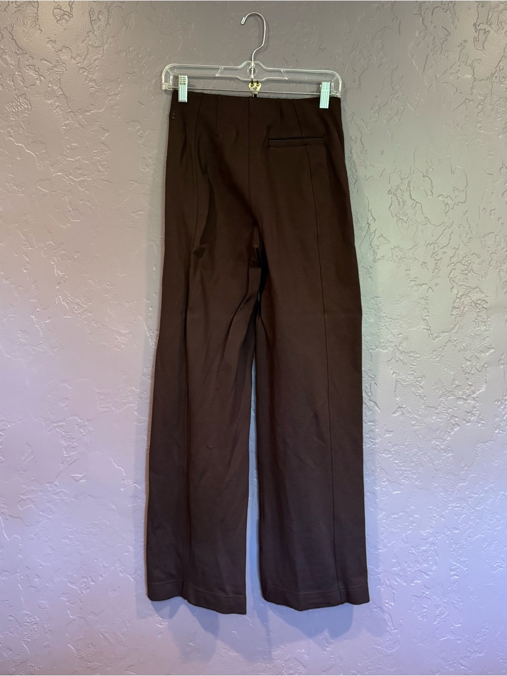 lululemon athletica Women's Brown Wide-Leg Trousers -S